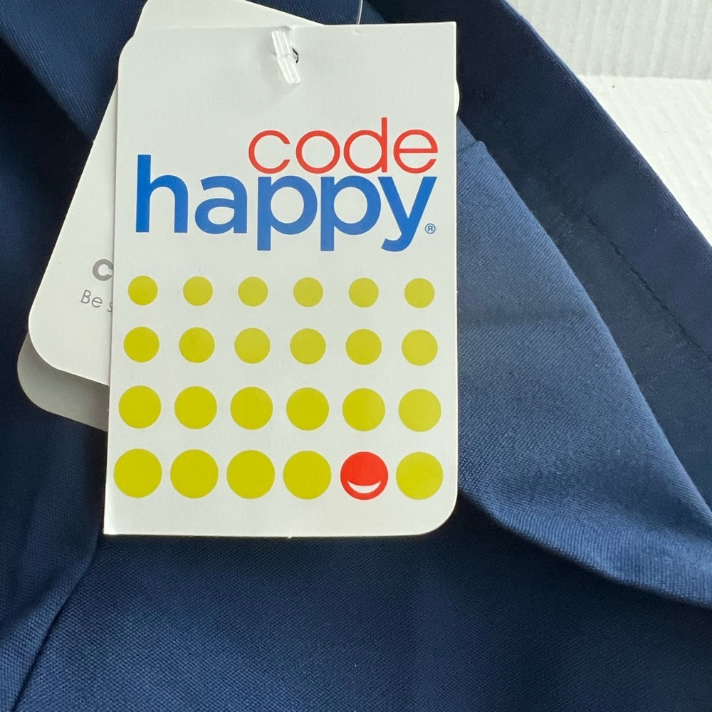 Code Happy Women’s Scrub Top - Picture 5 of 7